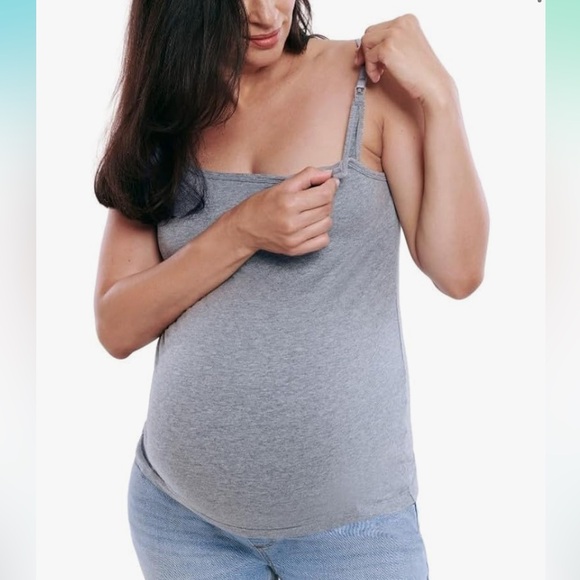 NWT motherhood maternity green nursing top size small - Picture 4 of 12